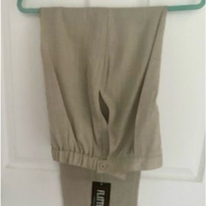 Linen Flatter fit Pants by Impressions